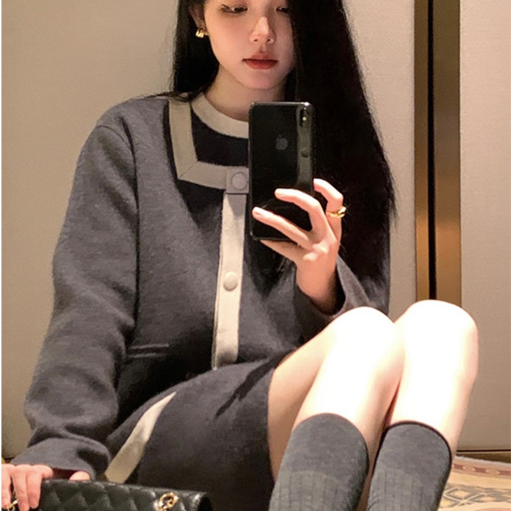 korean style knit set